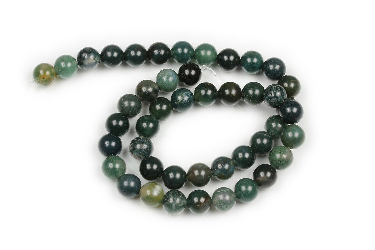 Margele Moss Agate sfere 8mm (sirag)