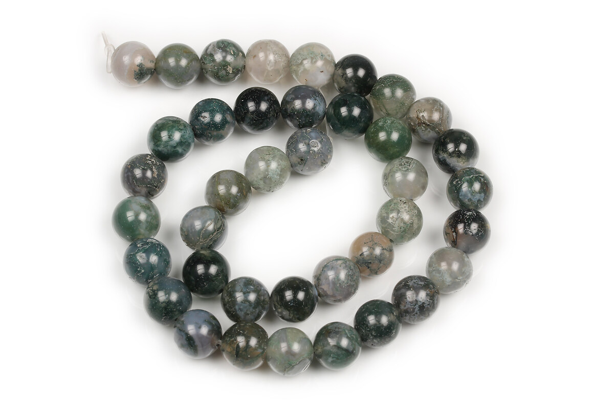 Margele Moss Agate sfere 10mm (sirag)