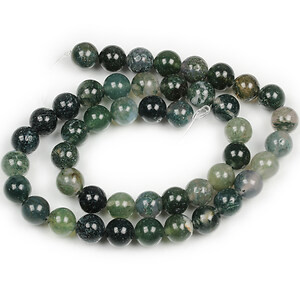 Margele Moss Agate sfere 8mm (sirag)