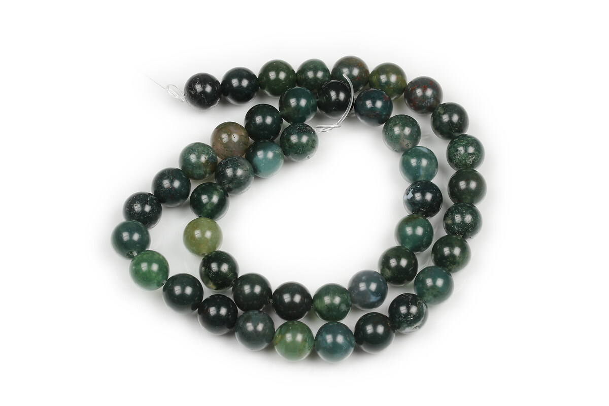 Margele Moss Agate sfere 8mm (sirag)