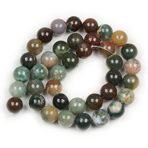 Margele agate indiene sfere 10mm (sirag)