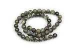 Margele zebra jasper verde sfere 8mm (sirag)