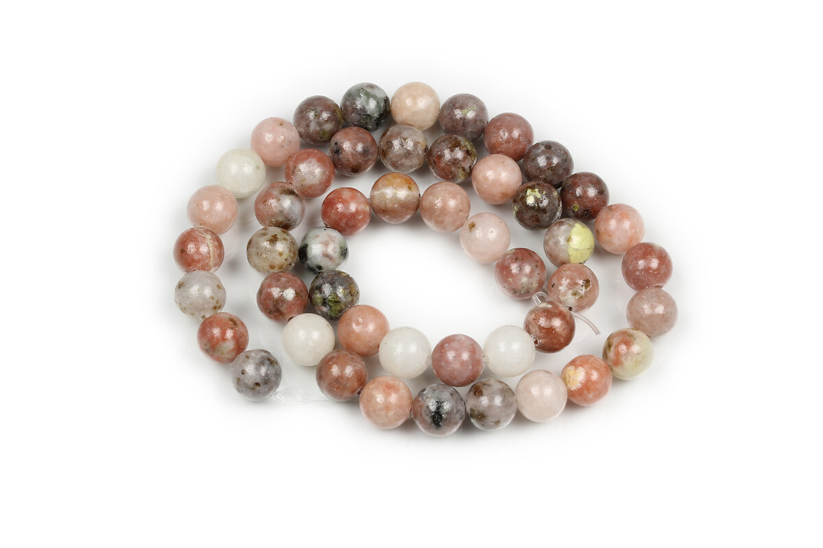 Margele Cherry Blossom Jasper sfere 8mm (sirag)