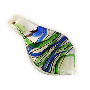 Pandantiv tip Murano 60x33mm