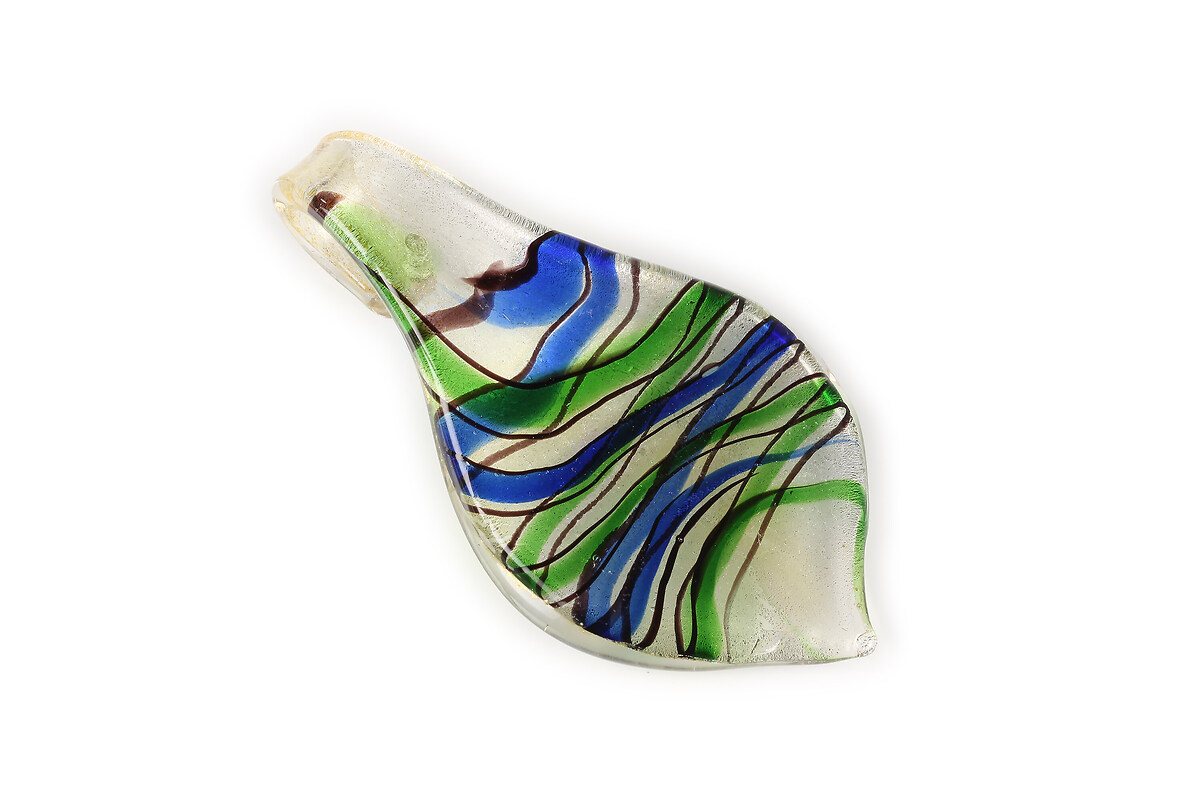 Pandantiv tip Murano 60x33mm