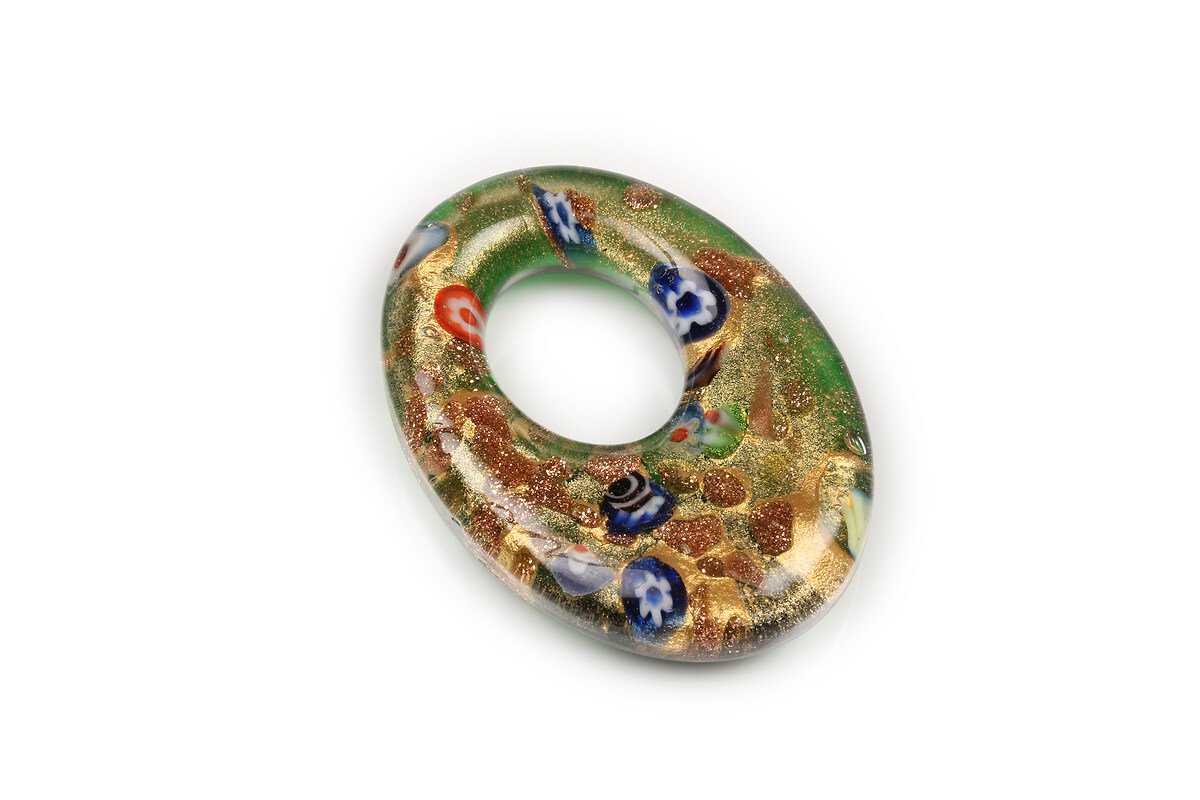 Pandantiv tip Murano 46x34mm