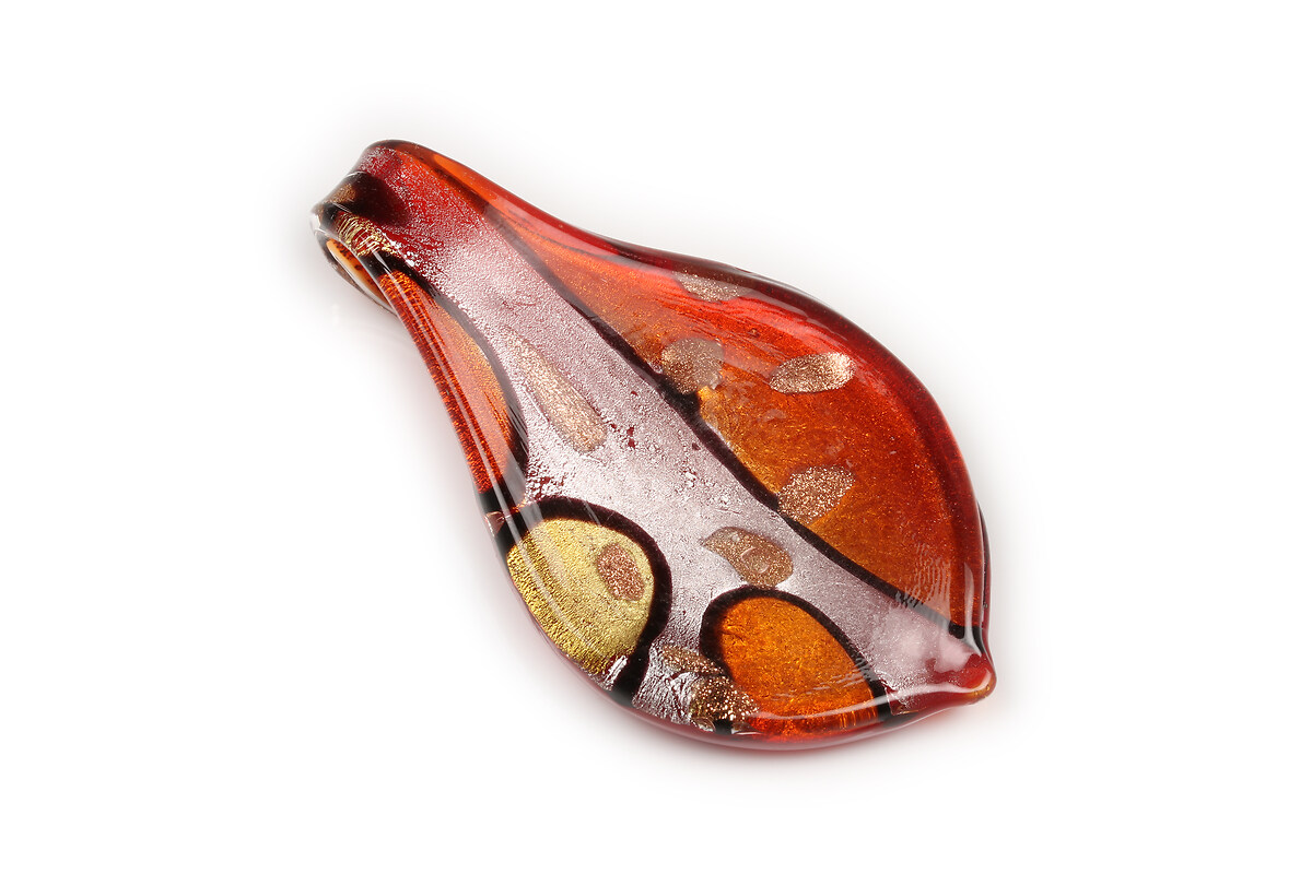 Pandantiv tip Murano 63x36mm