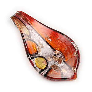 Pandantiv tip Murano 63x36mm