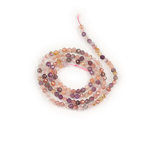 Margele Super Seven Strawberry Quartz sfere fatetate 3mm (sirag)